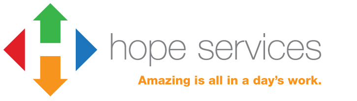 Logo for Hope services